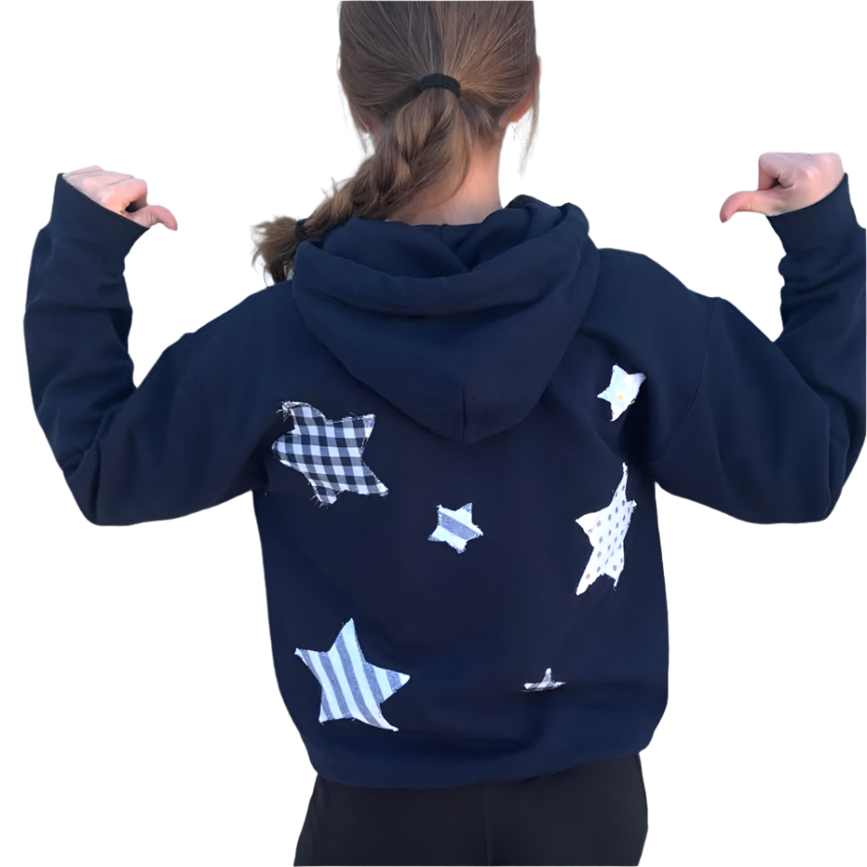 Star Light  - Hand Stitched Sweater