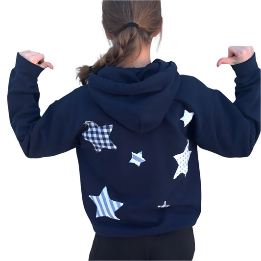 Star Light  - Hand Stitched Sweater